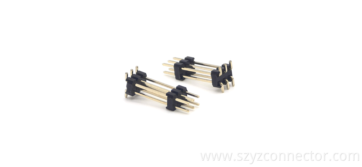 2.0mm pin header black